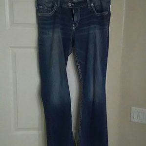Torrid Silver Jeans Size 16
